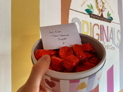 box of vegan chocolates